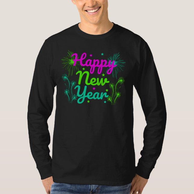 Camiseta Feliz Año Nuevo (Anverso)