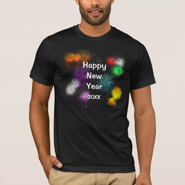 Camiseta Feliz Año Nuevo (Anverso)
