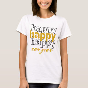 Camiseta Feliz Año Nuevo