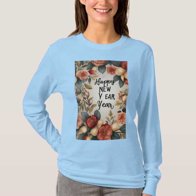 Camiseta Feliz Año Nuevo@@@@ (Anverso)