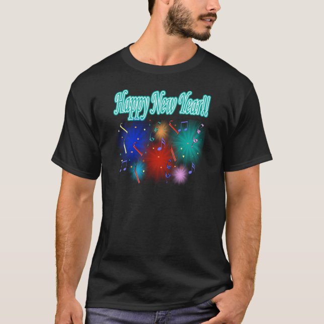 Camiseta Feliz Año Nuevo (Anverso)