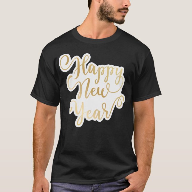 Camiseta Feliz Año Nuevo (Anverso)