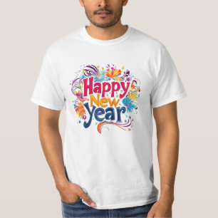 Camiseta Feliz Año Nuevo