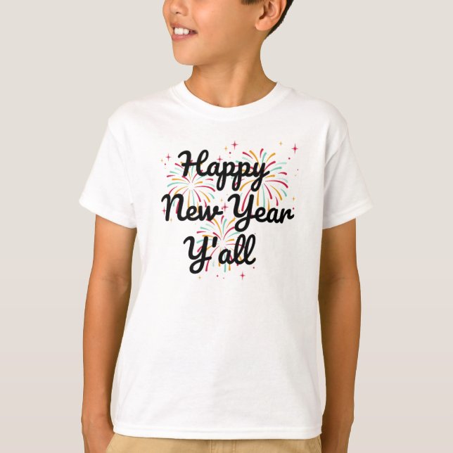 Camiseta Feliz Año Nuevo (Anverso)