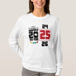 Camiseta Feliz Año Nuevo