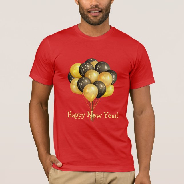 Camiseta Feliz Año Nuevo (Anverso)
