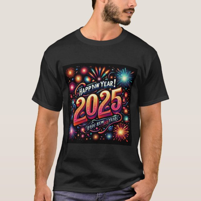 Camiseta Feliz Año Nuevo (Anverso)