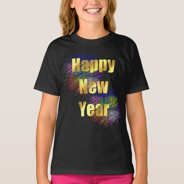 Camiseta Feliz Año Nuevo (Anverso)