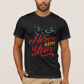 Camiseta Feliz Año Nuevo 2