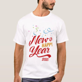 Camiseta Feliz Año Nuevo 2