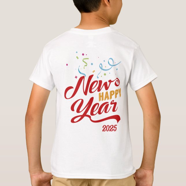 Camiseta Feliz Año Nuevo 2 (Reverso)