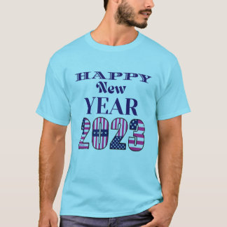 Camiseta Feliz año nuevo 2023
