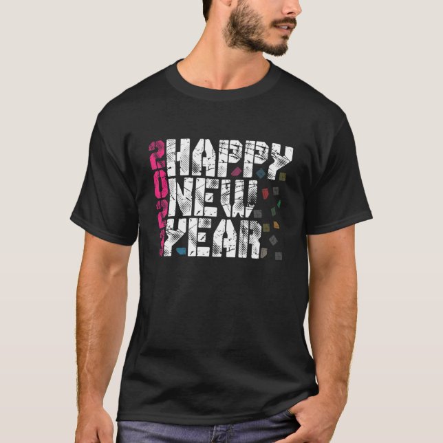 Camiseta Feliz Año Nuevo 2023 (Anverso)