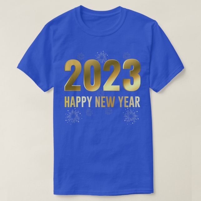 Camiseta Feliz Año Nuevo 2023 (Diseño del anverso)