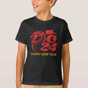 Camiseta Feliz Año Nuevo 2024
