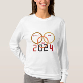 Camiseta Feliz año nuevo 2024
