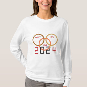 Camiseta Feliz año nuevo 2024