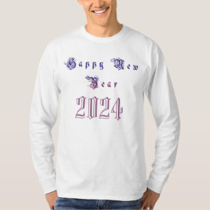 Camiseta Feliz Año Nuevo 2024