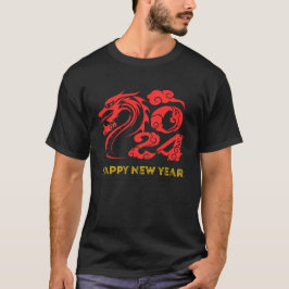 Camiseta Feliz Año Nuevo 2024