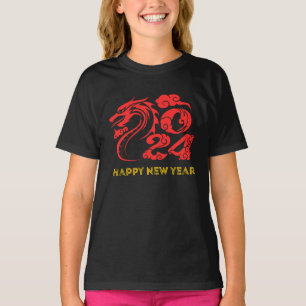 Camiseta Feliz Año Nuevo 2024