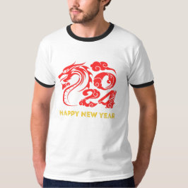Camiseta Feliz Año Nuevo 2024