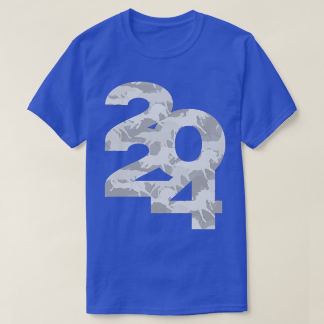 Camiseta Feliz Año Nuevo 2024 (Diseño del anverso)