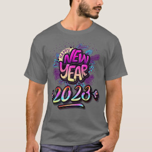 Camiseta Feliz Año Nuevo 2024 Estados Unidos