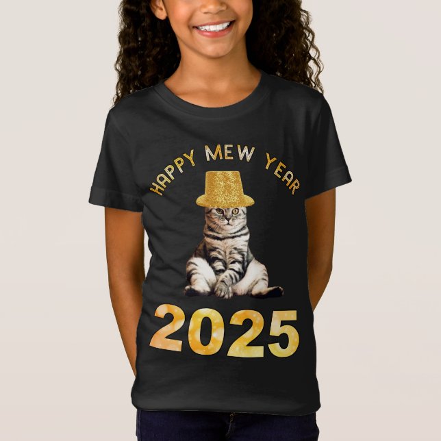 Camiseta Feliz Año Nuevo 2025 (Anverso)