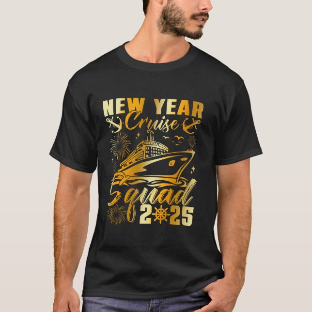 Camiseta Feliz Año Nuevo 2025 (Anverso)