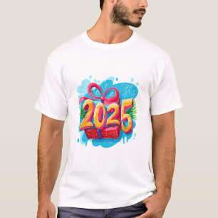 Camiseta Feliz Año Nuevo 2025