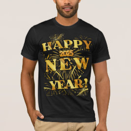 Camiseta Feliz Año Nuevo 2025