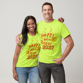 Camiseta Feliz Año Nuevo 2025