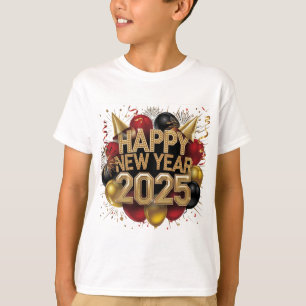 Camiseta Feliz Año Nuevo 2025