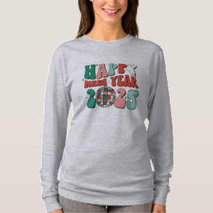 Camiseta Feliz año nuevo 2025
