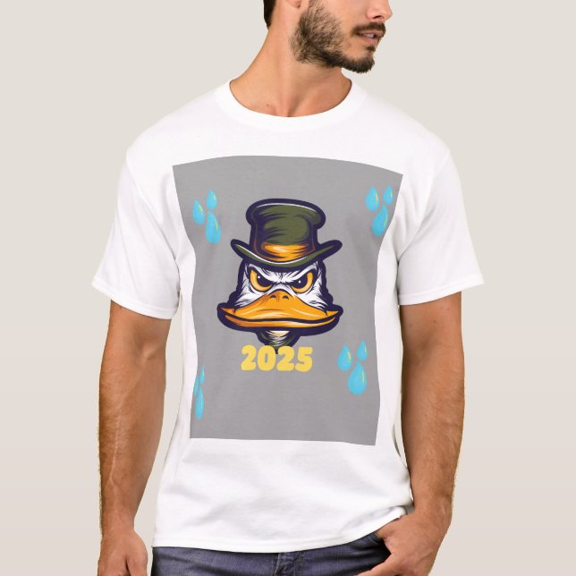 Camiseta Feliz Año Nuevo 2025 (Anverso)