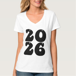 Camiseta Feliz Año Nuevo 2026