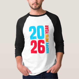 Camiseta Feliz Año Nuevo 2026-34568