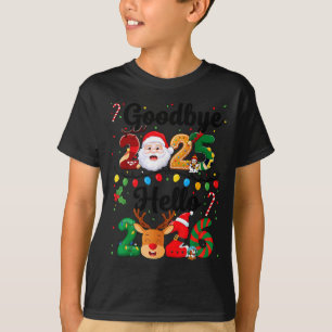 Camiseta Feliz Año Nuevo 2026 Adiós 2025 Hola 2026 Hombres