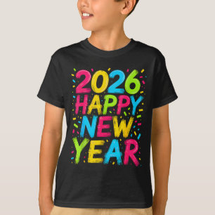 Camiseta Feliz Año Nuevo 2026 Fiesta de Nochevieja Cuenta R
