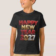 Feliz Año Nuevo 2027 Familia a Juego