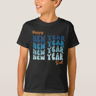 Camiseta Feliz Año Nuevo a todos los chicos