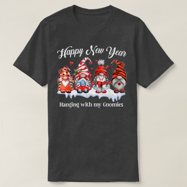 Camiseta Feliz Año Nuevo Chile Con Mis Hijos Mujeres De Gno (Diseño del anverso)