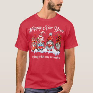 Camiseta Feliz Año Nuevo Chile Con Mis Hijos Mujeres De Gno