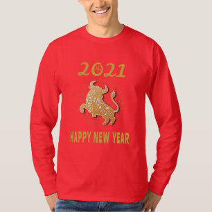 Camiseta Feliz Año Nuevo Chino 2021