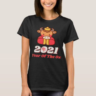 Camiseta Feliz Año Nuevo Chino 2021, Año Del Oxi