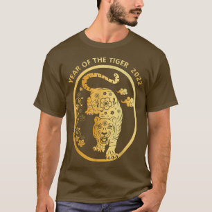 Camiseta Feliz Año Nuevo Chino 2022 Año del Zodi Tiger