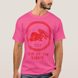 Camiseta Feliz Año Nuevo Chino 2023 Año De Conejo (2)