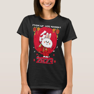 Camiseta Feliz Año Nuevo Chino 2023 Año Del Conejo Lun