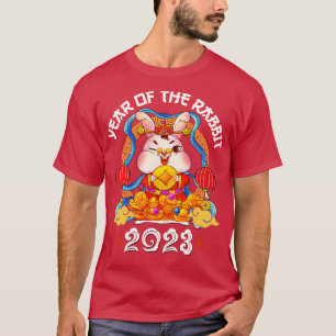 Camiseta Feliz Año Nuevo Chino 2023, Año Del Zod De Conejo