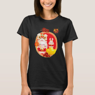 Camiseta Feliz año nuevo chino 2023, año del zod de conejo